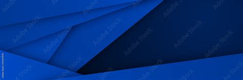 Modern dark blue banner background Stock Vector | Adobe Stock