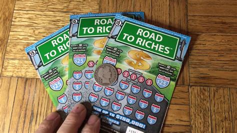 Road To Riches California Scratch Off Tickets Youtube