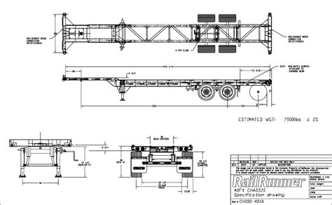 40′ Chassis Railrunner North America