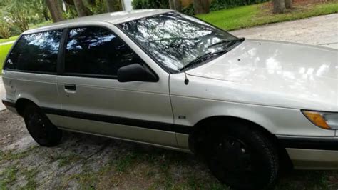 1989 Dodge Colt E 3 Door Hatchback Manufactured By Mitsubishi Motors