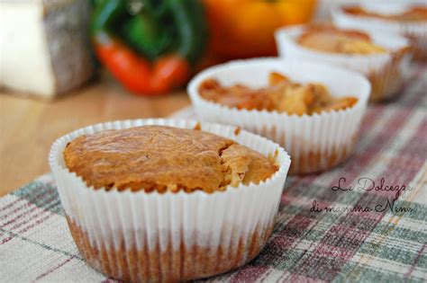 Muffin Salati Ai Peperoni Ricetta Con Bimby E Senza