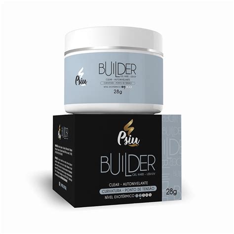 Gel Premium Clear Linha Builder Psiu G Psiu Cosm Ticos