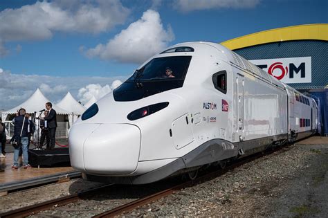 Voici Le Nouveau Tgv Que Vous Préparent Alstom Et La Sncf