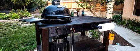 DIY: How to Build a Kamado Grill Table - Building Strong