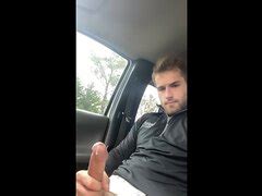 Exibicionismo Hot Guy Cum In Car ThisVid