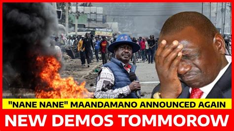 Breaking News Maandamano Mapya Kesho Nane Nane Kimeumana Khrc