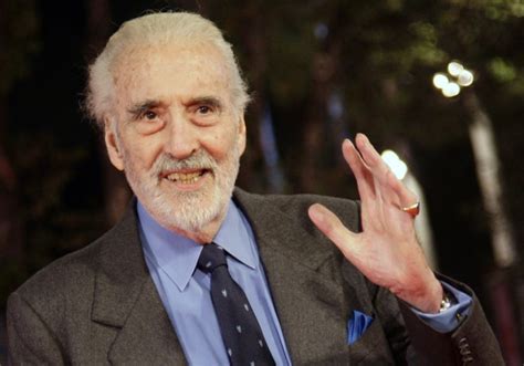 The Hobbits Christopher Lee Joins Christmas Number 1 Race With Heavy