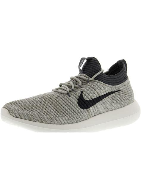 Nike Women S Roshe Two Flyknit V Pale Grey Dark Ankle High Running