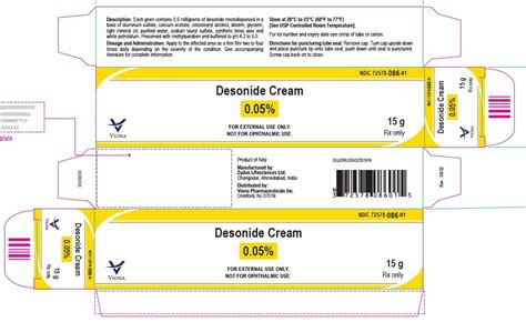 Desonide Cream: Package Insert / Prescribing Information - Drugs.com