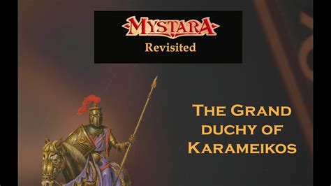 Mystara Revisited The Grand Duchy Of Karameikos Youtube