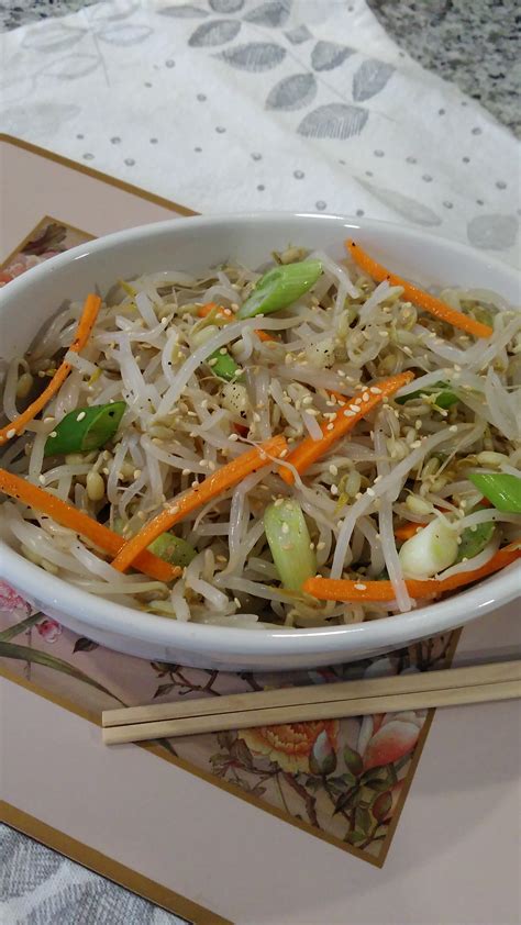 Sukju Namul Mung Bean Sprout Salad Recipe Allrecipes