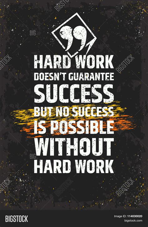 Hard Work Doesnt Vector And Photo Free Trial Bigstock