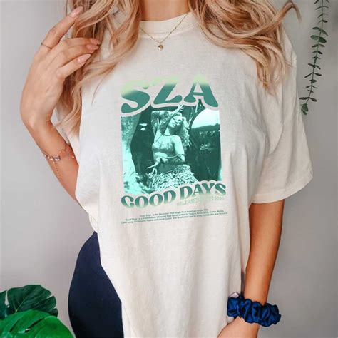 Vintage SZA Shirt - Sza Merch - Sza - Good Days Graphic Tee - Inspire ...