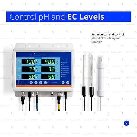 Bluelab Pro Controller Controlador Medidor Ph Ec Temp 3 Sondas