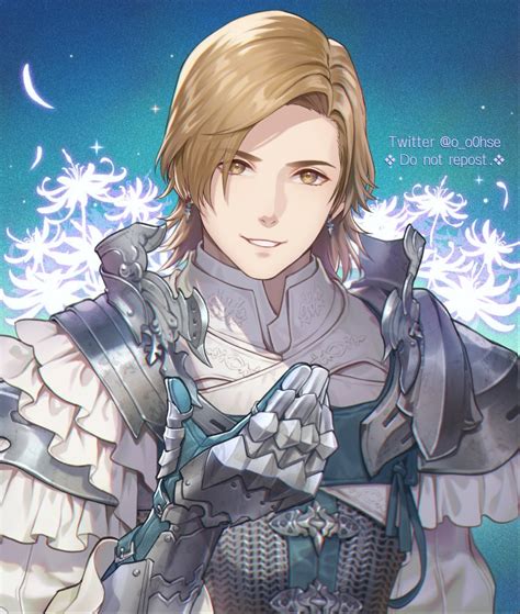 Ohse Dion Lesage Final Fantasy Final Fantasy Xvi 1boy Armor Armored Gloves Blonde Hair