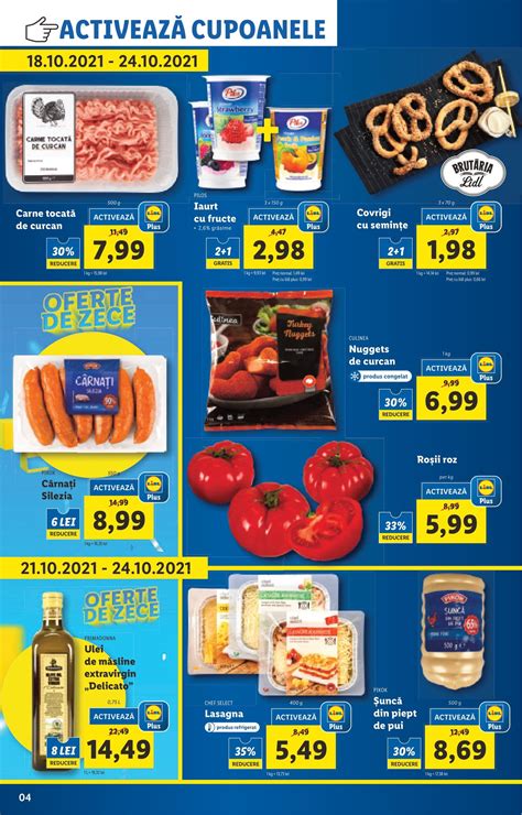 Ofertele Saptamanale Lidl Plus De Luni 18 Octombrie 2021 Promotii