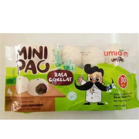 Jual Umiami Minipao Rasa Coklat Gr Pcs Shopee Indonesia