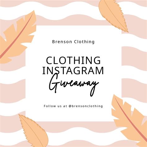 Free Clothing Giveaway Instagram - Download in PNG, JPG | Template.net