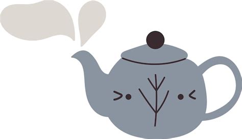 Premium Vector Hot Tea Kettle