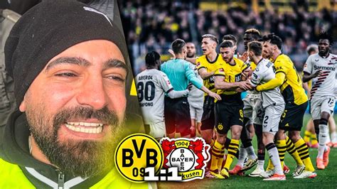 Und Das Spiel Eskaliert Komplett Bvb Borussia Dortmund Vs Bayer