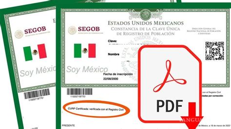 Te piden tu CURP certificada Te decimos cómo puedes obtenerla en