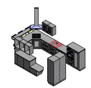 Cocina Completa En RFA 1 91 MB Librería CAD