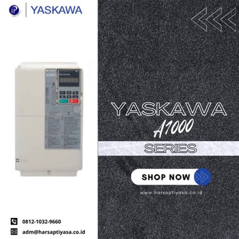 Jual INVERTER YASKAWA CIMR AT4A0139AAA A1000 55kW 400V 3Phase