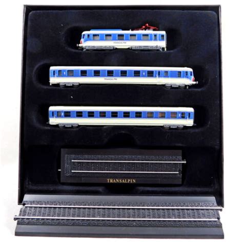 Transalpin Three Part Train Track Model Railway Collectable Z Gauge