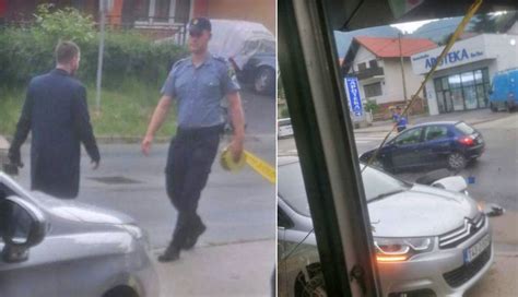 Izgubio Kontrolu Nad Automobilom Pa Udario U Policijski Motor Tuzla L VE