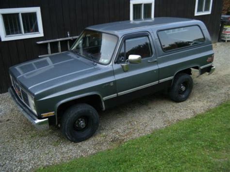 Find Used 1987 Gmc Jimmy Sierra Classic Sport Utility 2 Door 5 0l