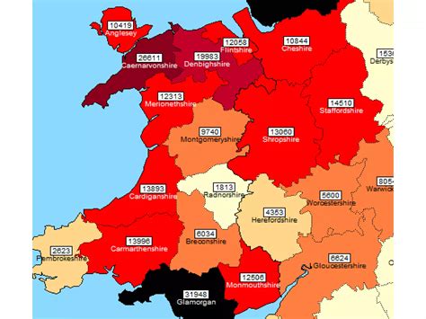 Surnames In Genealogy Surname Distribution Maps PPT