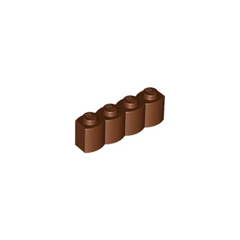 Lego 4211181 Palisade Brick 1x4 Reddish Brown