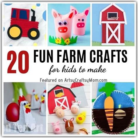 17 Farm Crafts For Preschoolers Kaleenyoucef