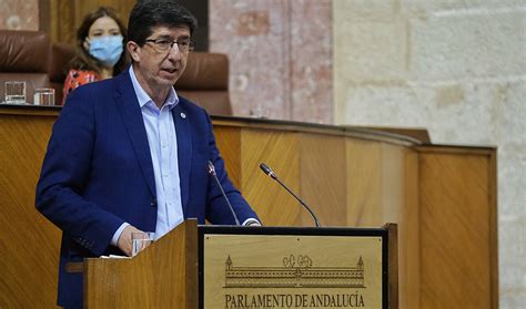 Juan Marín resalta el apoyo de la Junta a diversos sectores