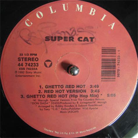 Twelve Inchers Dancehall Joints Super Cat Ghetto Red Hot