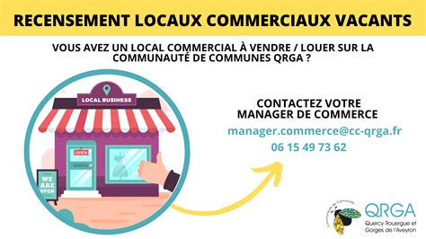 Recensement des locaux commerciaux vacants Communauté de communes