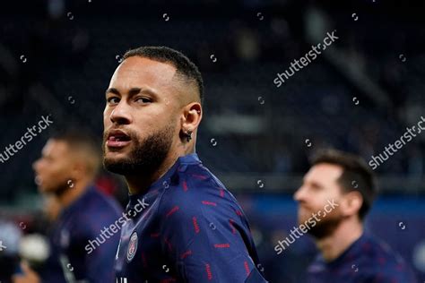 Neymar Jr Psg Lionel Messi Psg Editorial Stock Photo - Stock Image ...