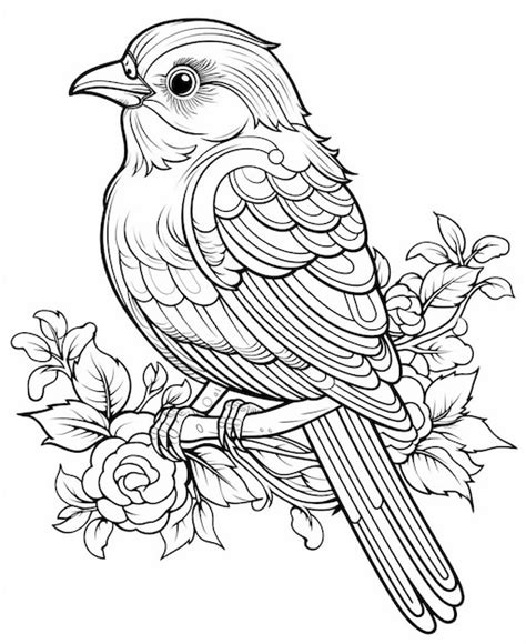 Premium Photo Free Vector Hand Drawn Hummingbird Outline Illustration