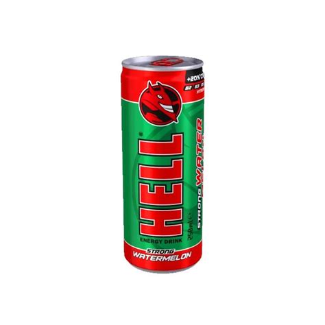 Hell ενεργειακό ποτό Strong Watermelon 250ml Mrpandagr