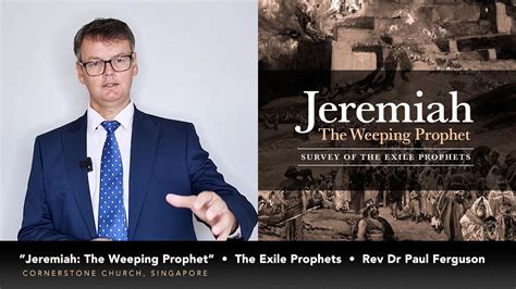 Jeremiah The Weeping Prophet