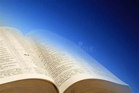 Blue Sky Bible Background Stock Image Image Of Open 102361765