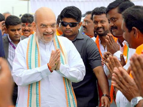 Eyeing Ls Polls Amit Shah To Attend Bjp Meeting In Telangana Today