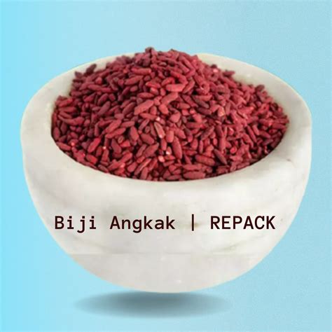 Jual Angkak Biji Merah Red Yeast Rice Rempah Gram Shopee Indonesia