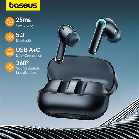 Baseus Aequr G Gaming Wireless Earphone Ms Low Latency A C Dual