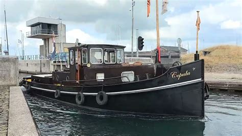 Sleepboot Copula Industrie Vd Bij Sluis Goese Sas Tugboat