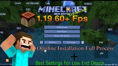 Pojavlauncher 1 19 4 Optifine Installations Best Ingame Setting For