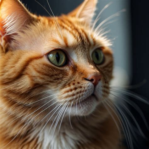 Ginger Cat With White Chin The Tiniest Tiger