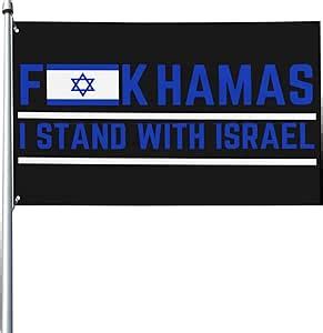 Amazon F Hamas Flag X Fuck Hamas Flag Support Israel Strong Free Flag I Stand With
