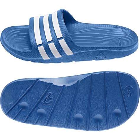 Klapki Adidas Duramo Slide K Niebieskie D Adidas Comarch Isklep