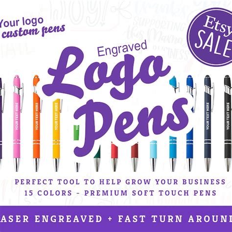 Customized Pens Logo - Etsy